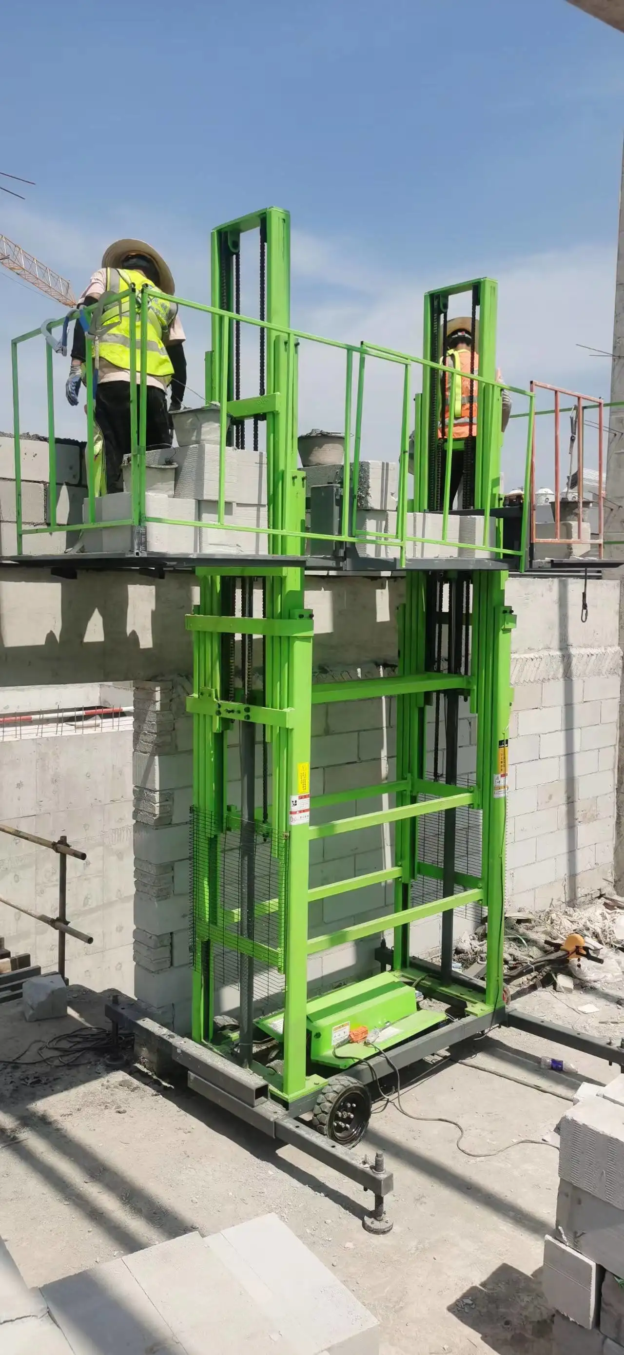 湖南升降式砌墙平台