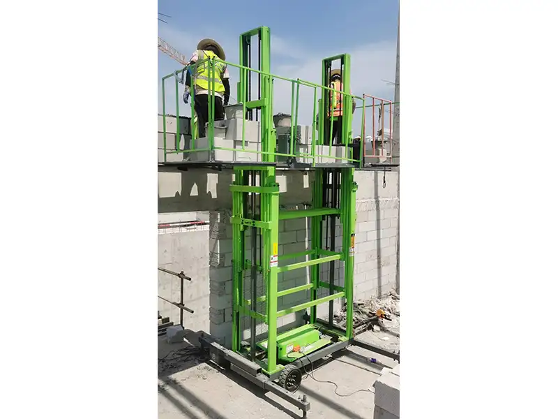 砌墙升降机平台